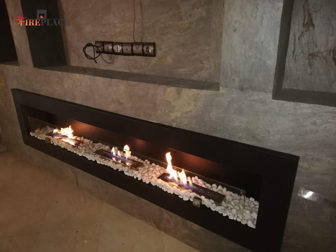 cheminée bio éthanol 200X45cm