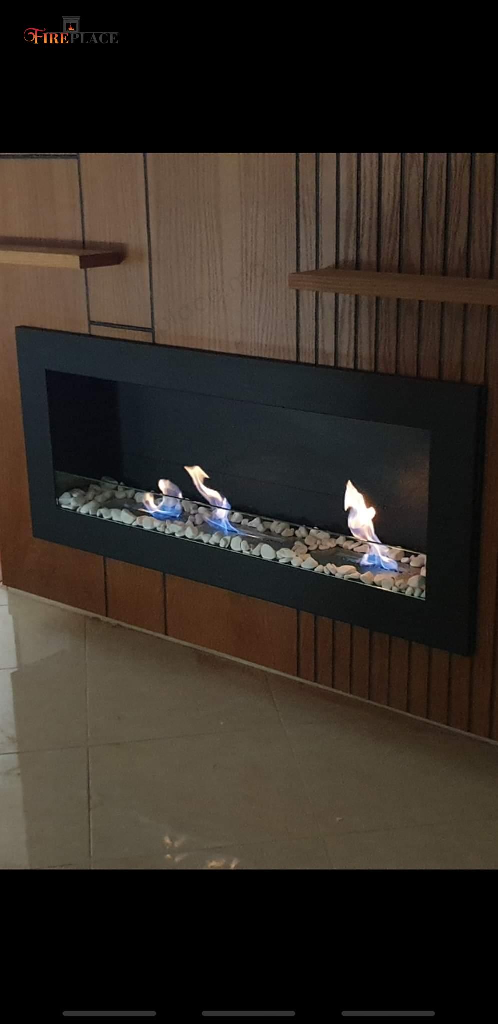 Cheminée Bioéthanol Encastrable 120x45 5