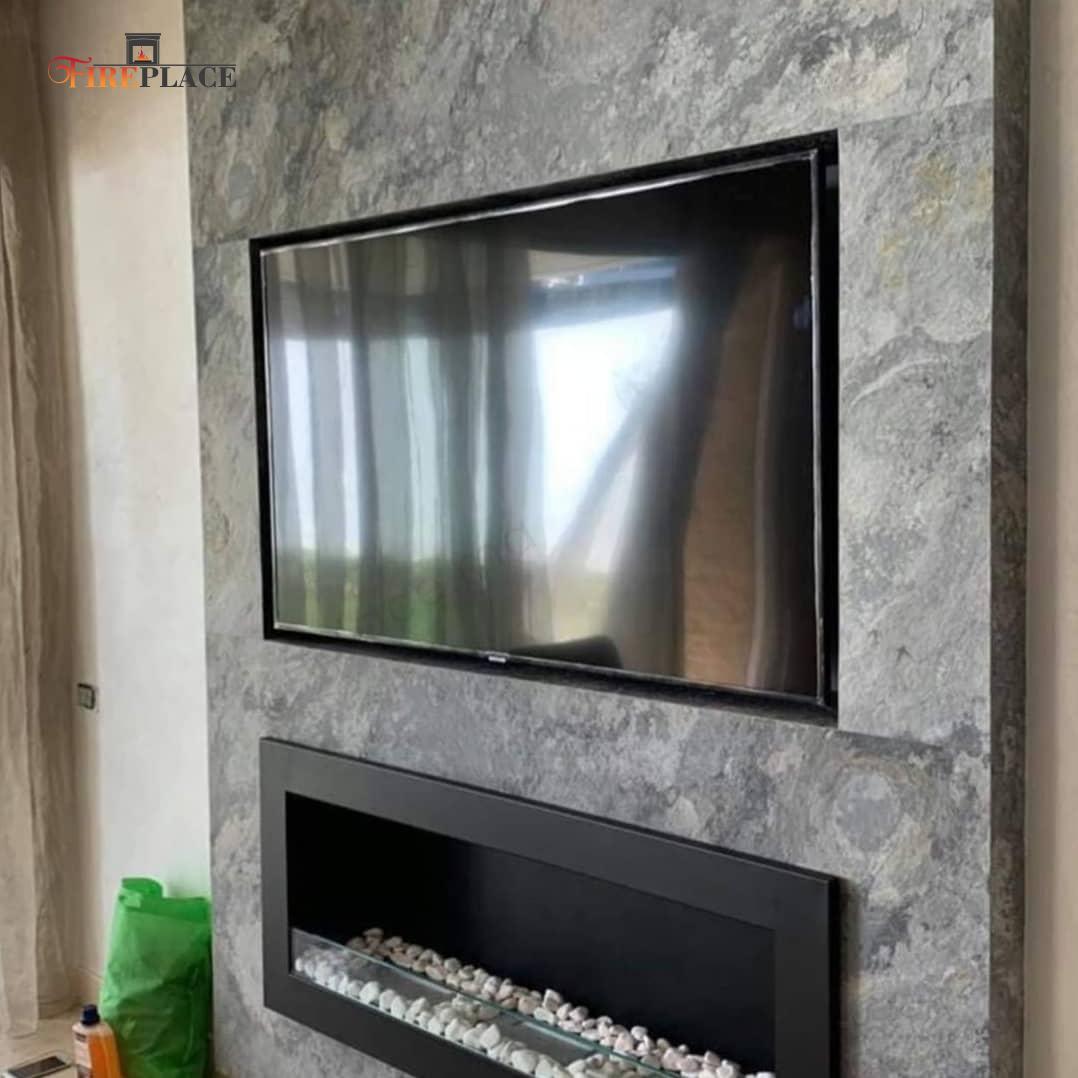 Cheminée Bioéthanol Encastrable 120x45 4